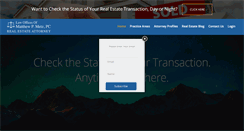 Desktop Screenshot of mpmetzlaw.com